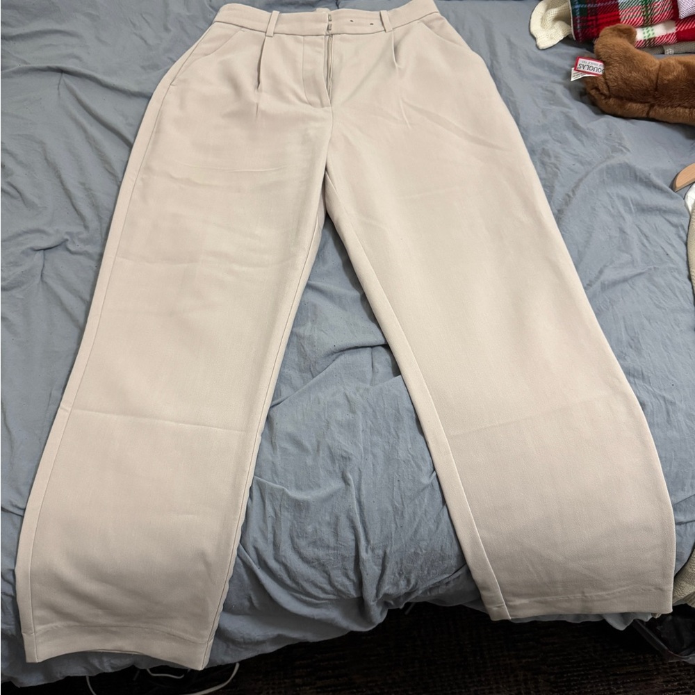 Abercrombie & Fitch Light Tan Curve Love Pants